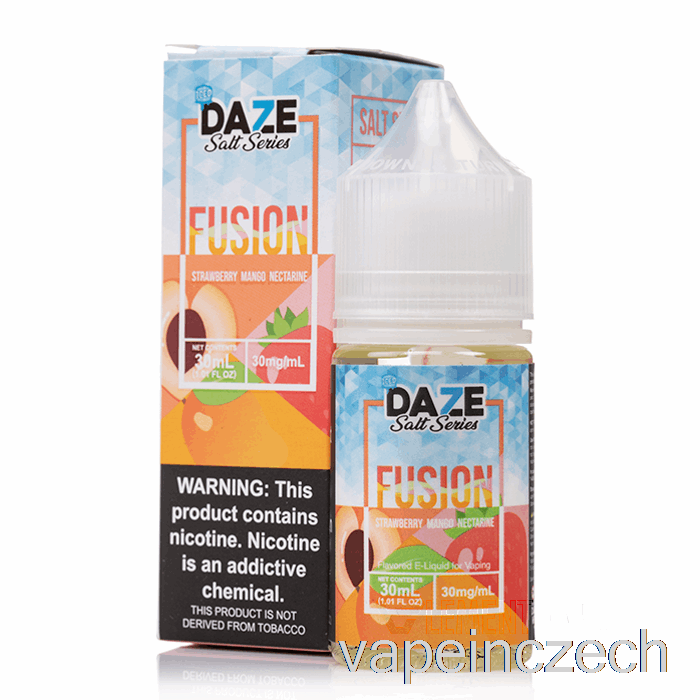 Ledová Jahoda Mango Nektarinka - 7 Daze Fusion Salt - 30 Ml 50 Mg Vape Bez Nikotinu